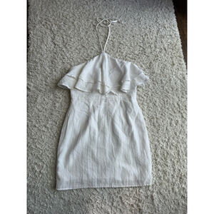 Women's Lulus White Mini Dress Size M